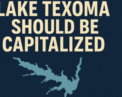 Lake Texoma Should Be Capitalized