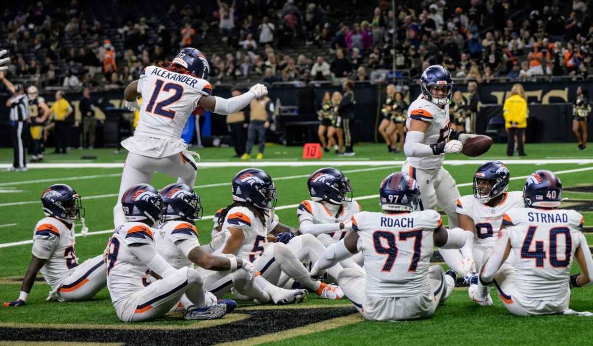 Denver Broncos vs New Orleans Saints Match Player Stats