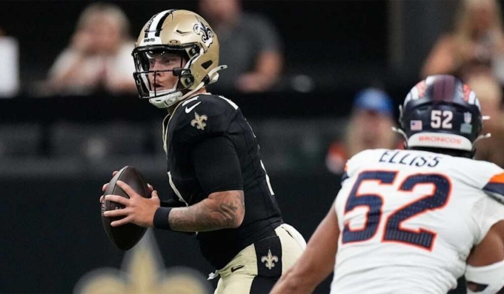 Denver Broncos vs New Orleans Saints Match Player Stats