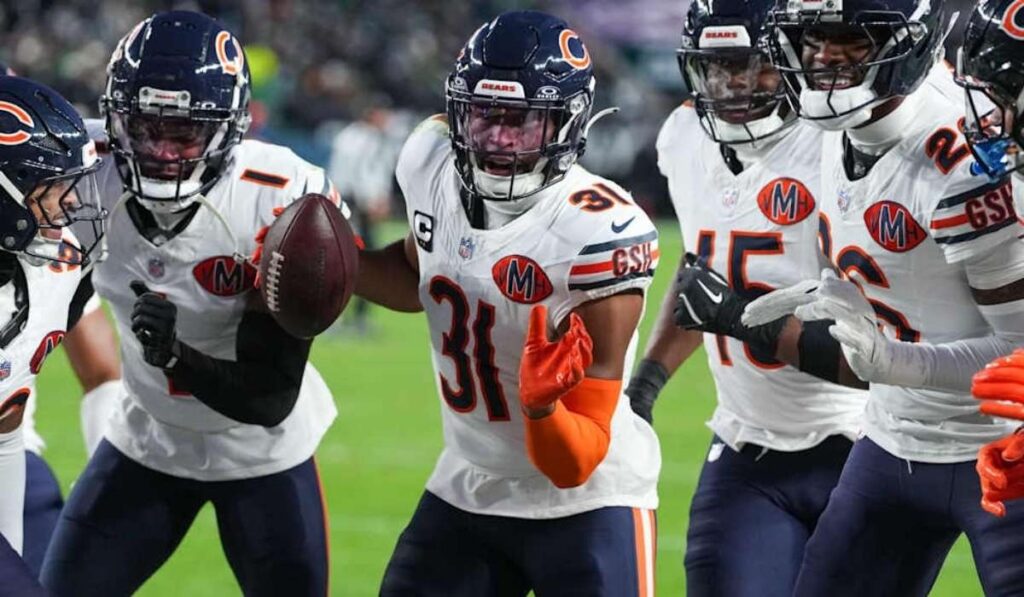 Chicago Bears vs Philadelphia Eagles Match Player Stats