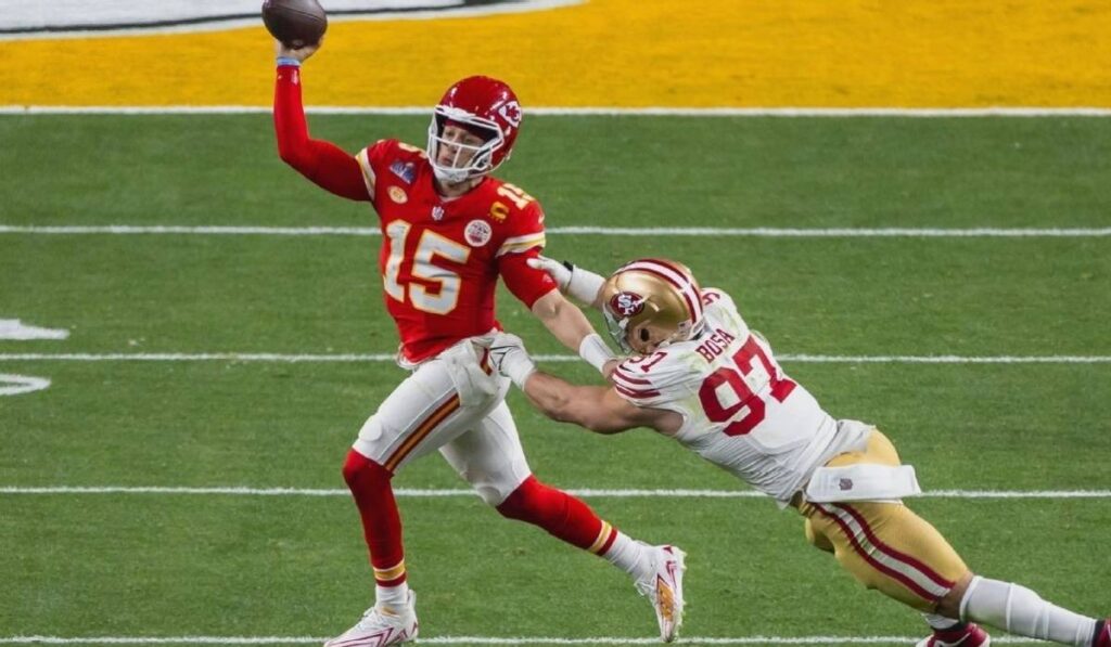 49ers vs Kansas City Chiefs Match Player Stats