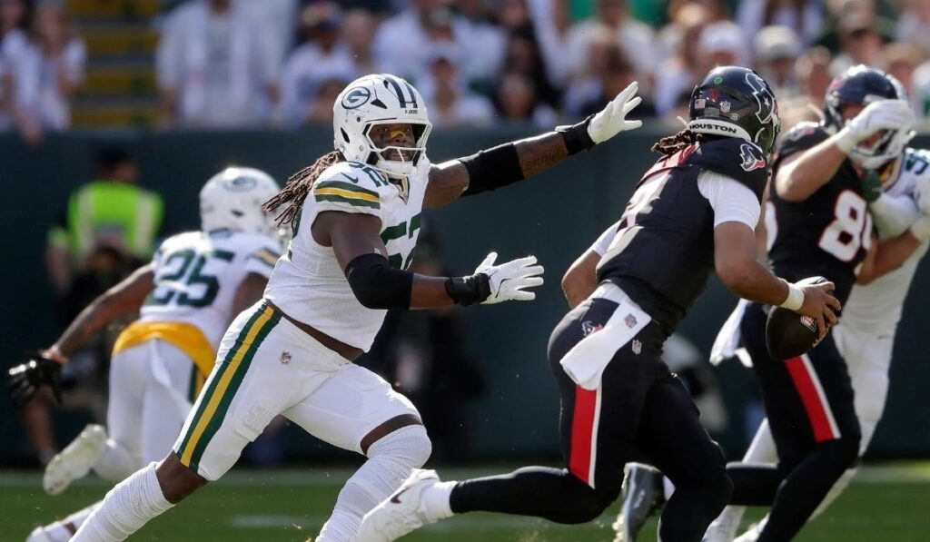Houston Texans vs Green Bay Packers Match Player Stats
