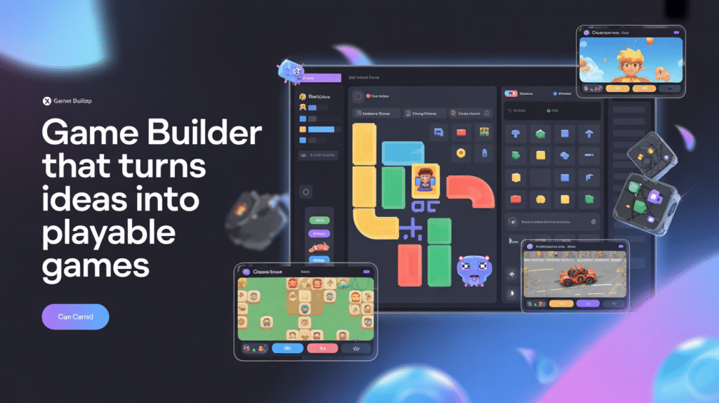 Game Builder That Turns Ideas Into Playable Games