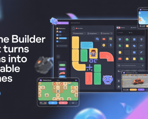 Game Builder That Turns Ideas Into Playable Games