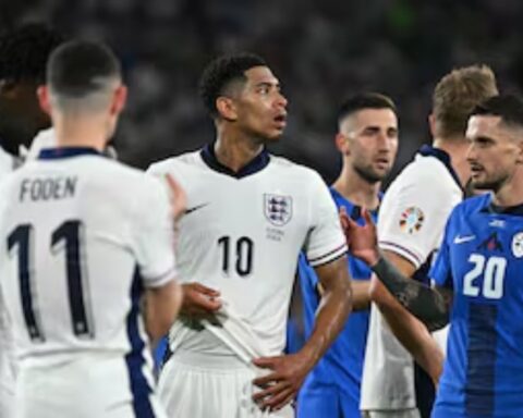 england national football team vs slovenia national football team lineups