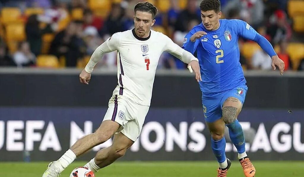 italy national football team vs england national football team lineups