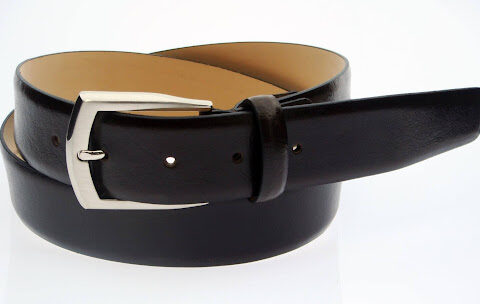men's exotic leather belts